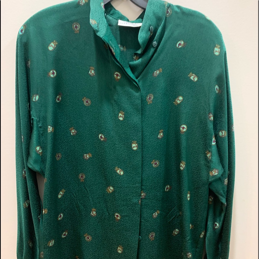 Vintage Ellen Tracy silk silk top